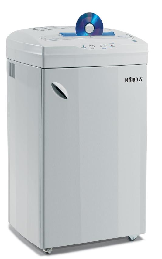 KOBRA 400 HS-Optical Media Kağıt İmha Makinesi