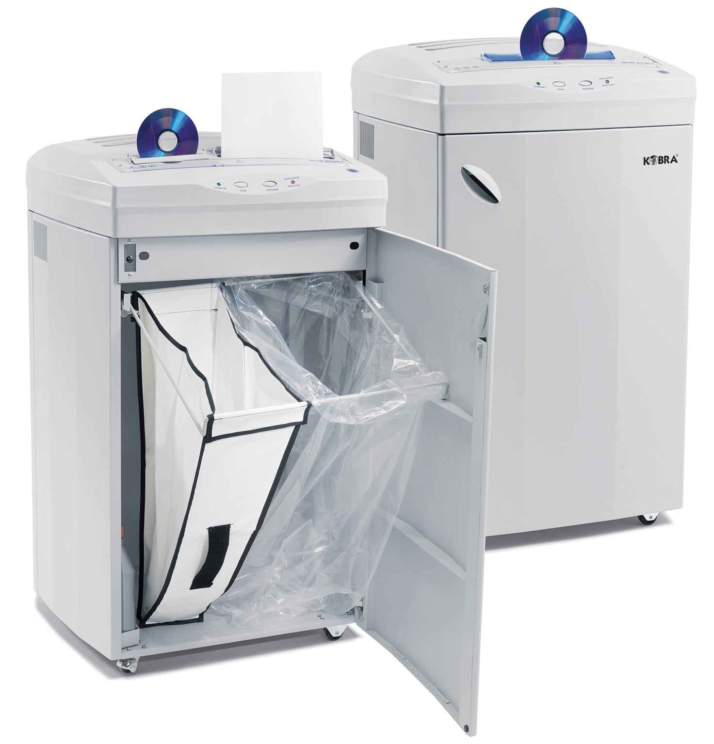 KOBRA 400 HS-Optical Media Kağıt İmha Makinesi