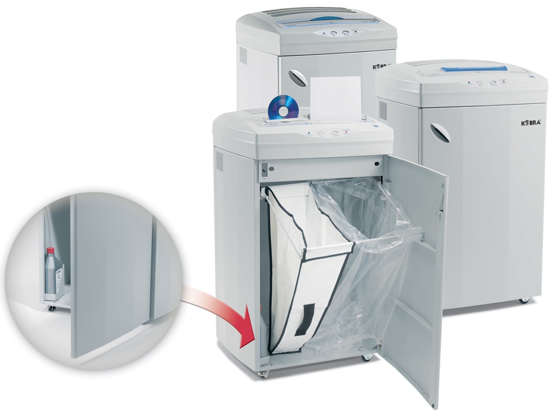 KOBRA 400 HS-6 Evrak İmha Makinesi