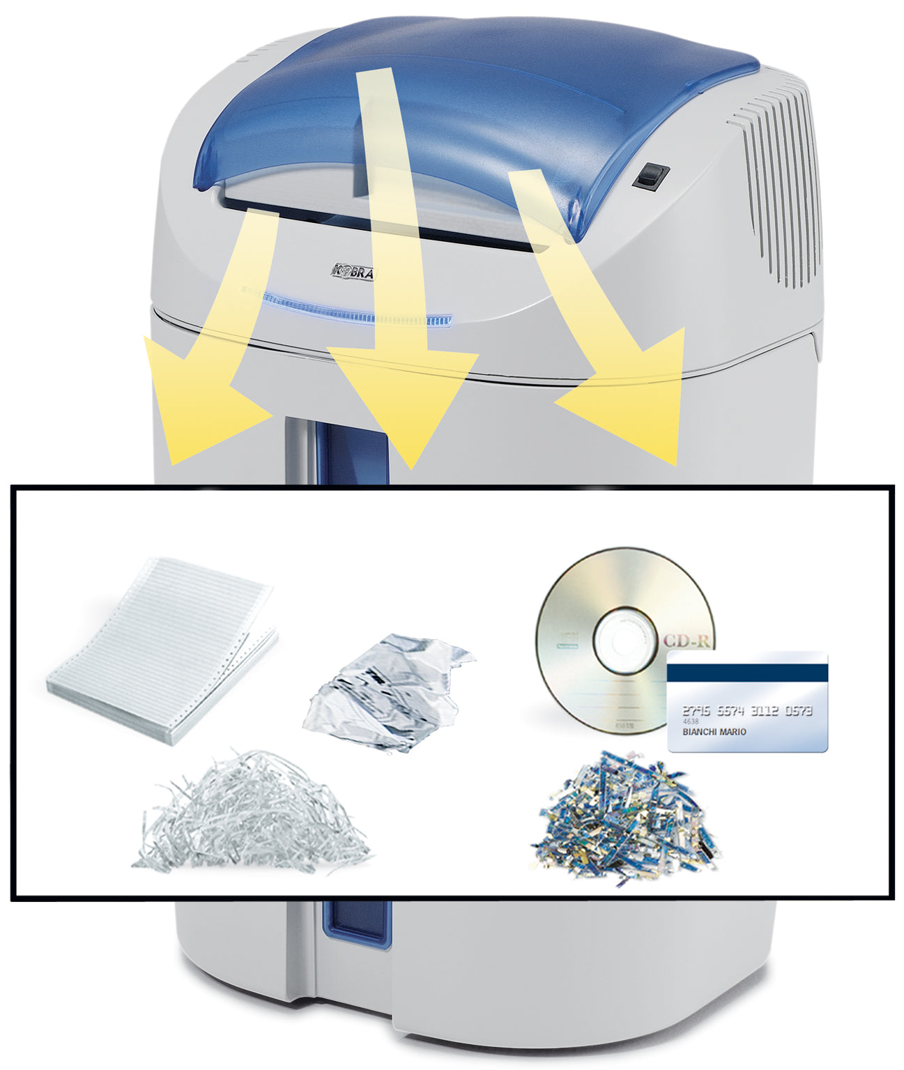 KOBRA +2 SS7 Professional Straight Cut Document Shredder