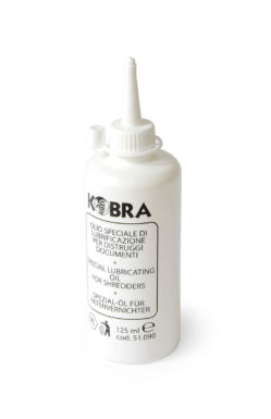 Evrak İmha Makineleri için Kobra Oil(Yağ) 125 ml