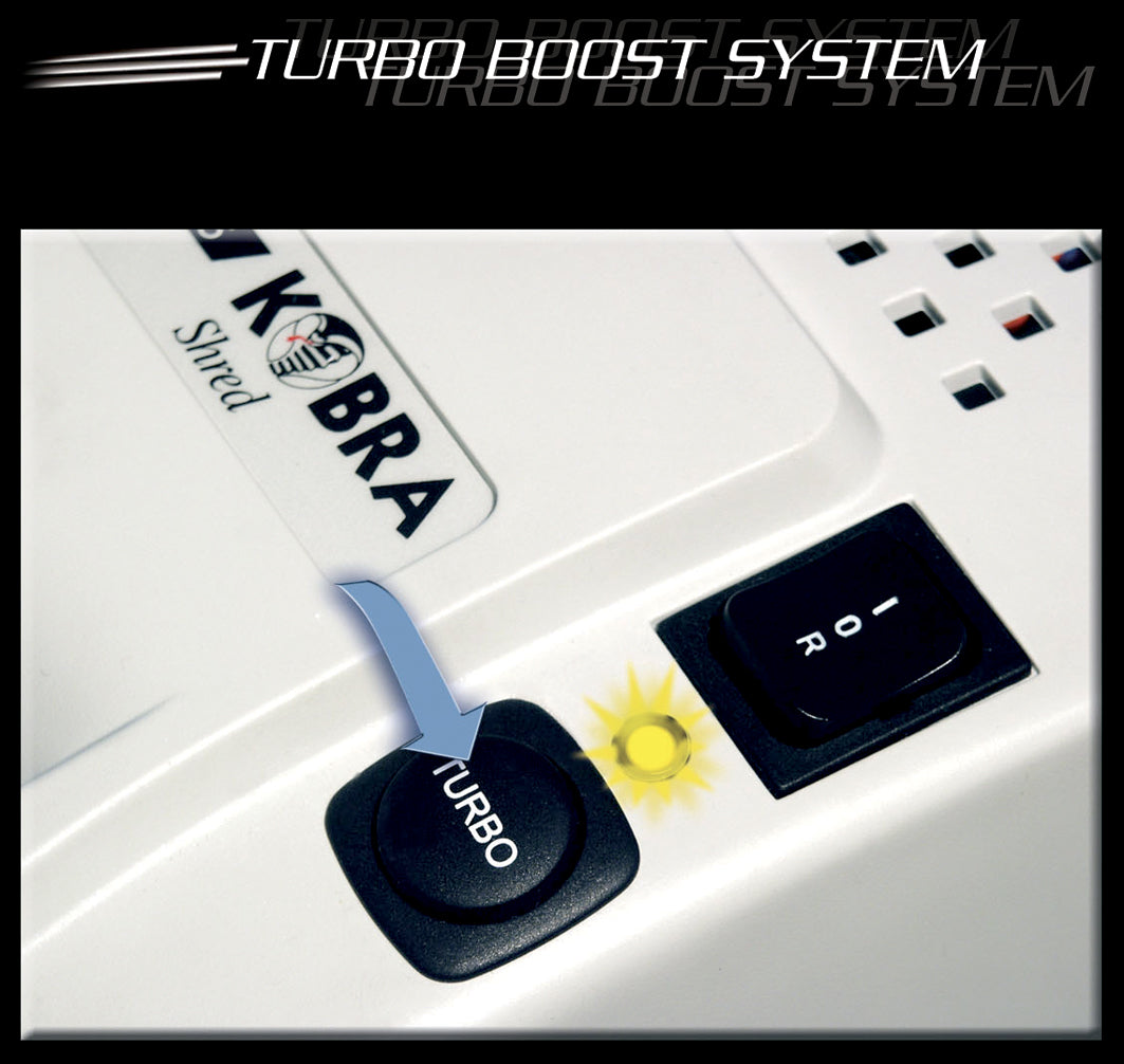 KOBRA 240 SS5 Turbo Evrak İmha Makinesi